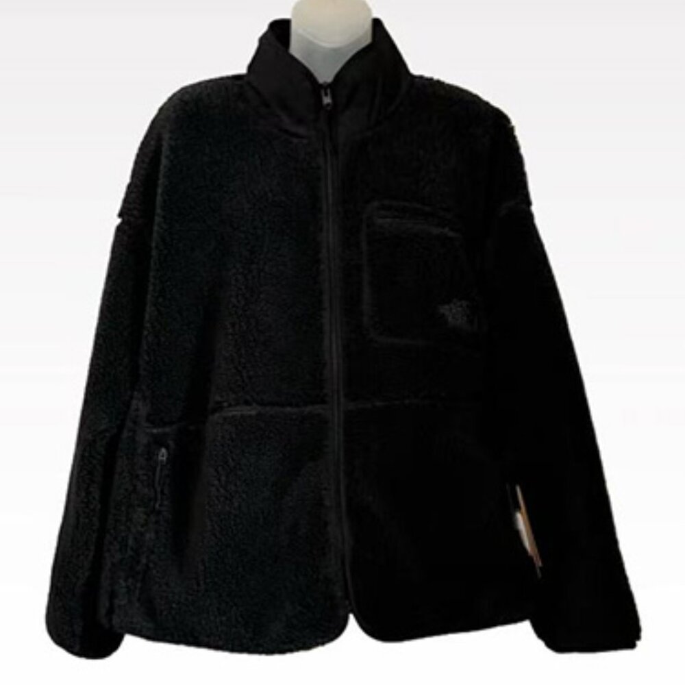 The North Face Women's Plus Extreme Pile Jacket Black 2X